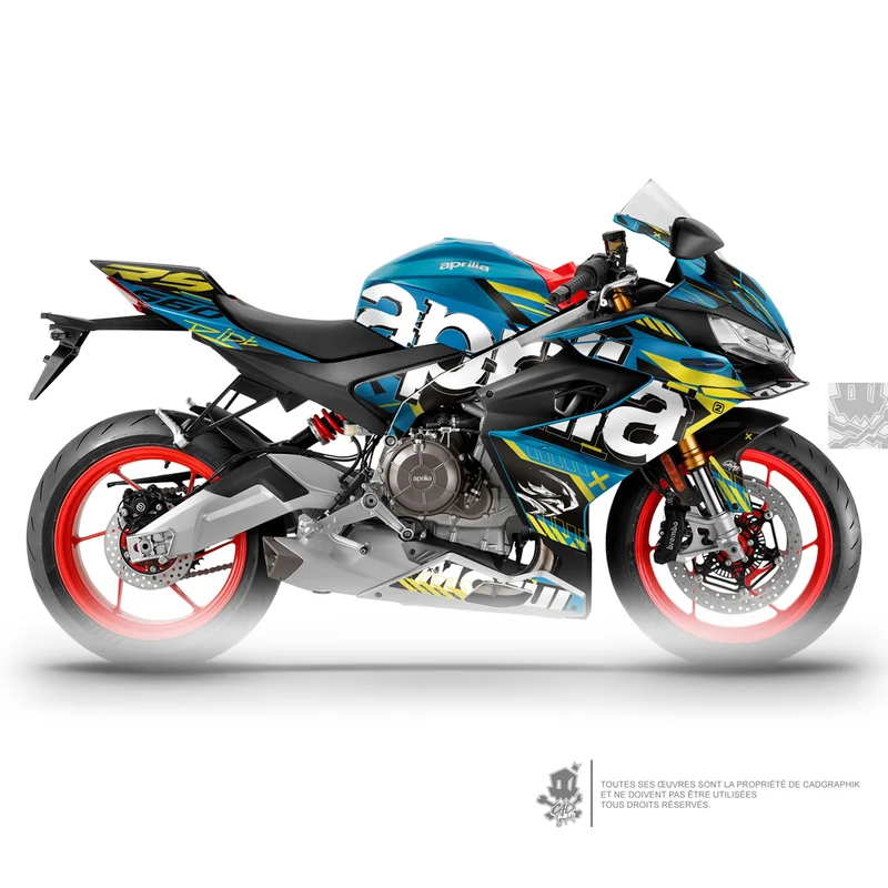 APRILIA KIT DÉCO - RS 660 - WIPEOUT 2 - ONLY 50
