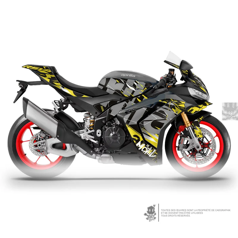 APRILIA KIT DÉCO - RSV4 - 101 G - ONLY 50
