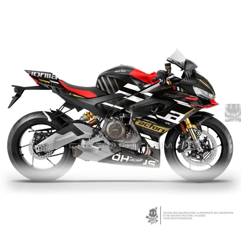 APRILIA KIT DÉCO - RS 660 - FACTO - ONLY 50