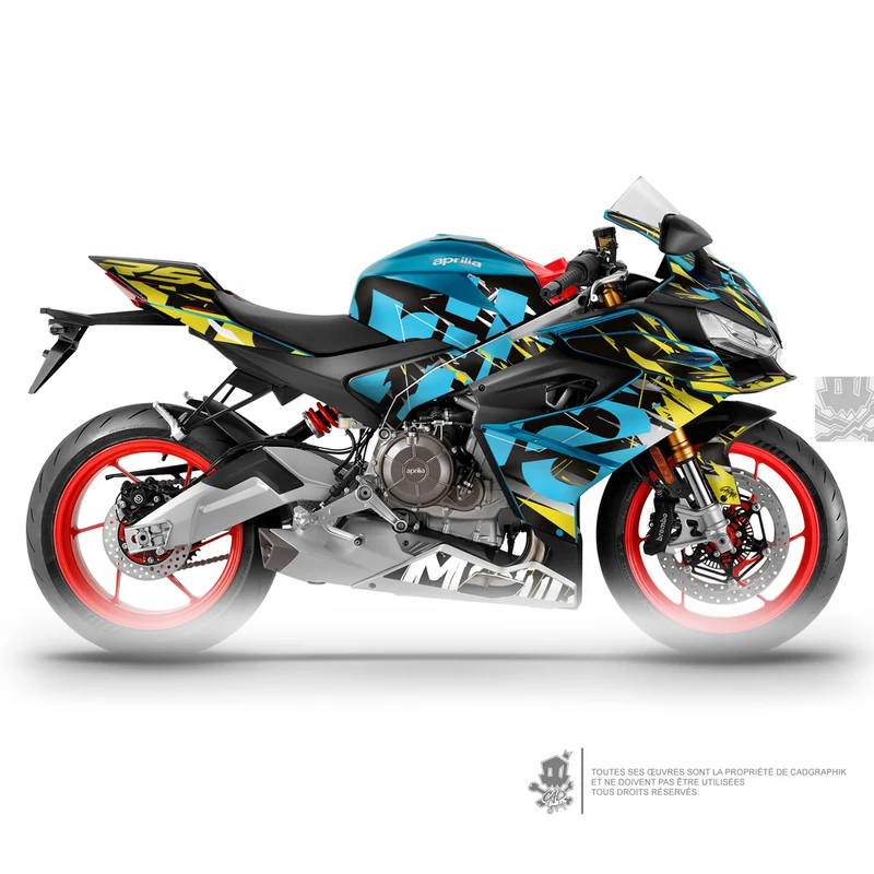 APRILIA KIT DÉCO - RS 660 - 101 Y - ONLY 50