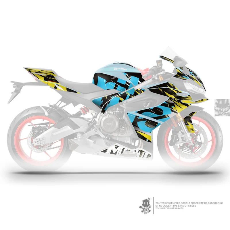 APRILIA KIT DÉCO - RS 660 - 101 Y - ONLY 50