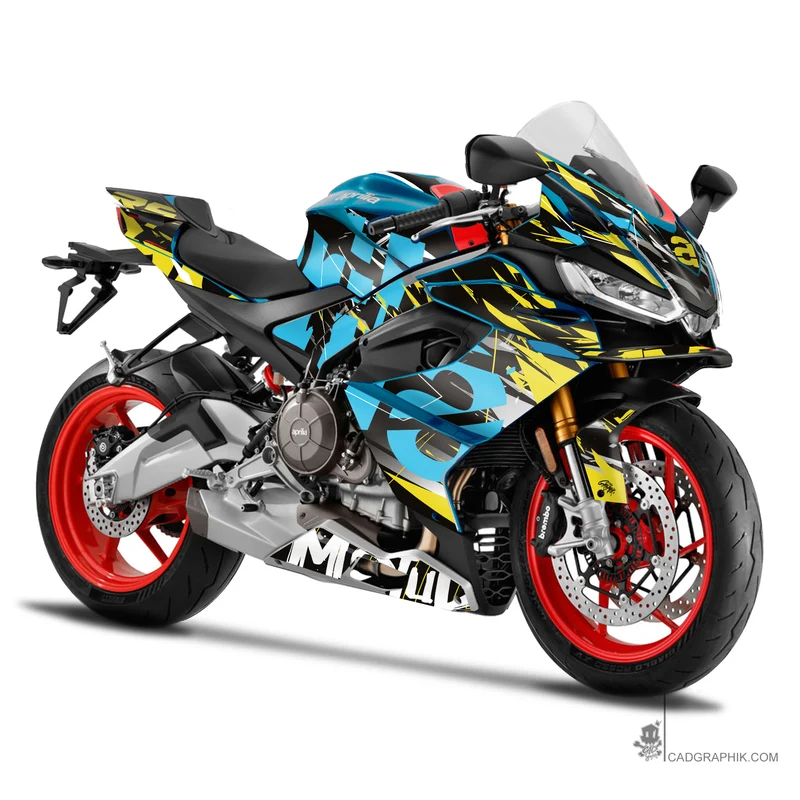 APRILIA KIT DÉCO - RS 660 - 101 Y - ONLY 50