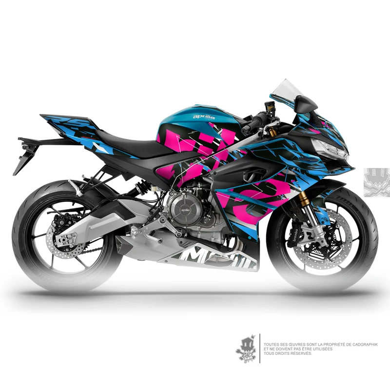 APRILIA KIT DÉCO - RS 660 - 101 PINK - ONLY 50
