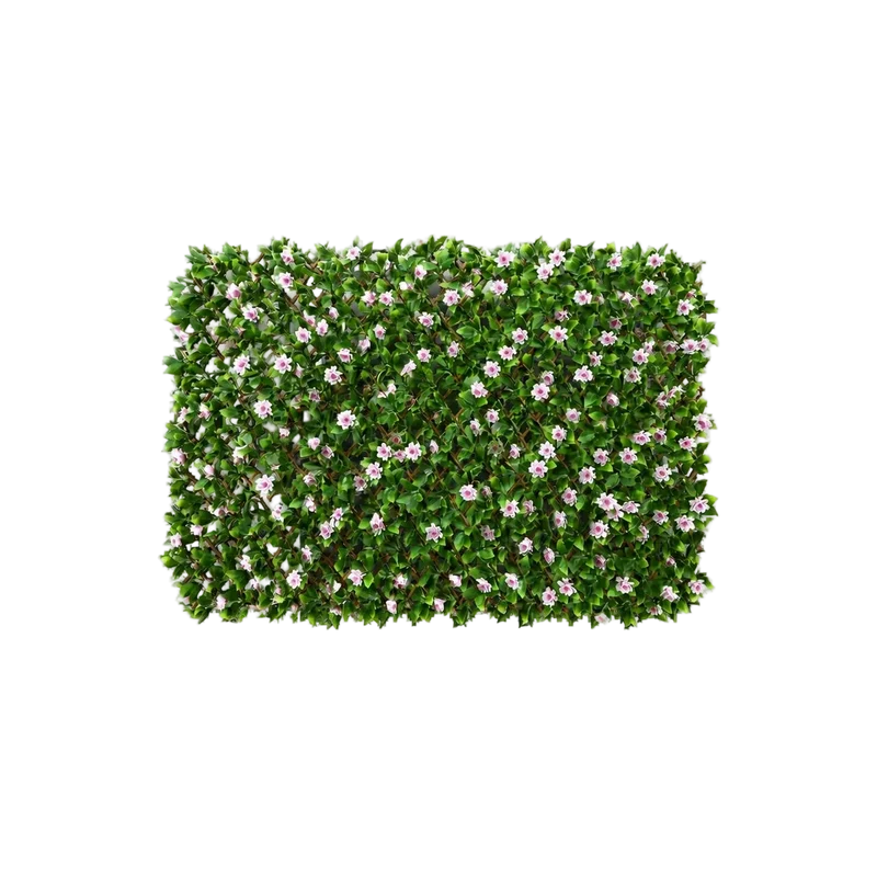 Flexible Pflanzenwand Zierkirsche mit Blüten - Maja | 130-200 cm Rosa