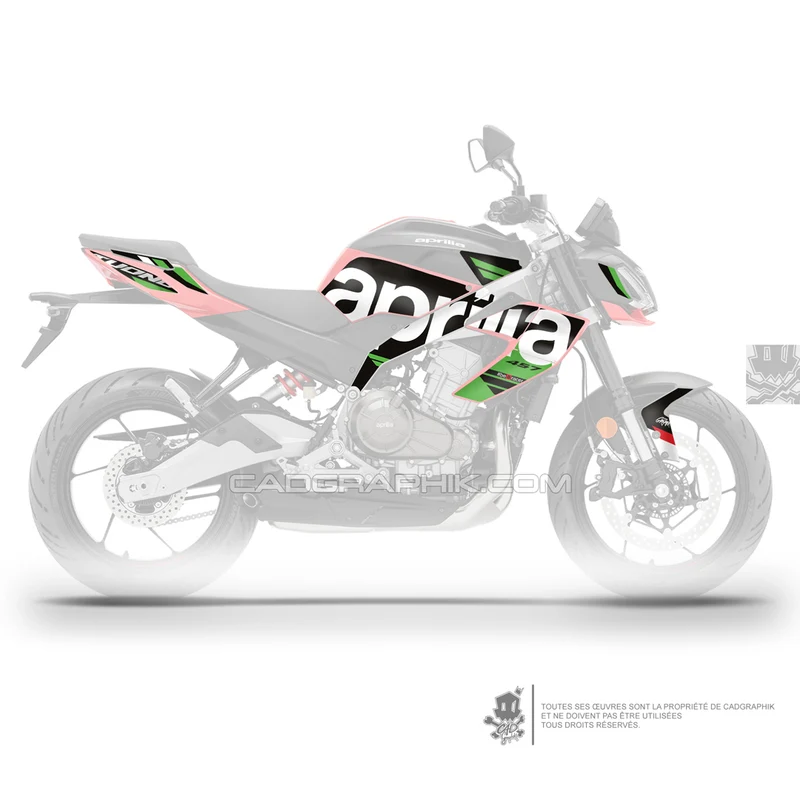 APRILIA KIT DÉCO - TUONO 457 018 G - ONLY 50