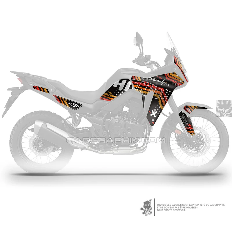 KIT DÉCO HONDA TRANSALP XL750 - KORAY VINTED