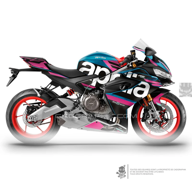 APRILIA KIT DÉCO - RS 660 - 018 - PINK - ONLY 50