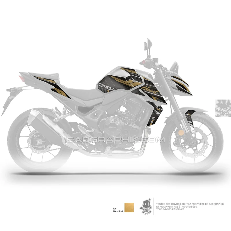 KIT DÉCO HONDA CB750 HORNET CLASSIX - GOLD