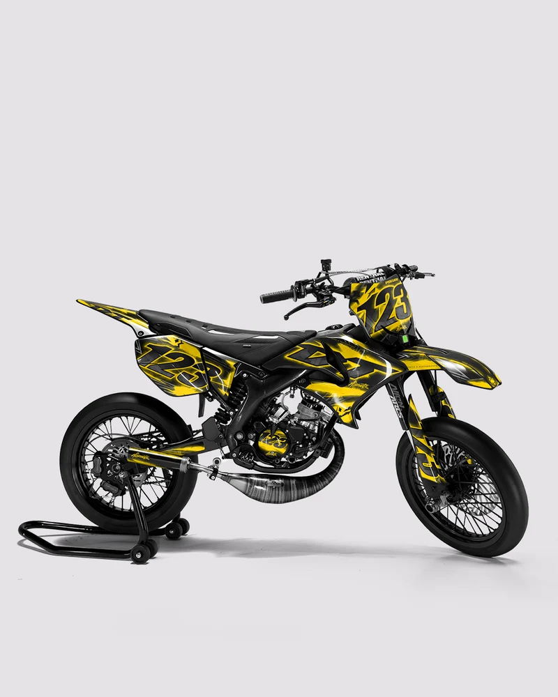 RAZOR - Kit deco YAMAHA DT 50cc - Jaune