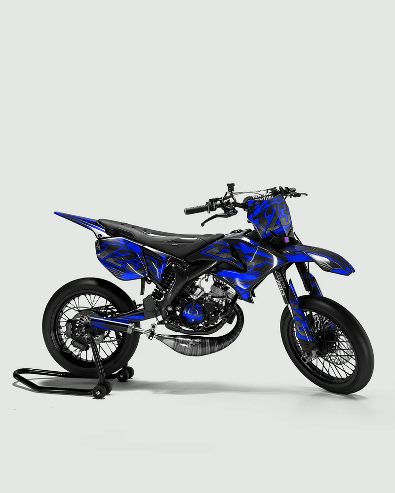 RAZOR - Kit deco YAMAHA DT 50cc - Bleu