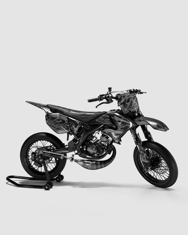 RAZOR - Kit deco YAMAHA DT 50cc - Blanc