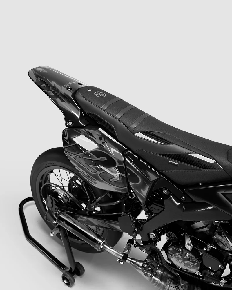 RAZOR - Kit deco YAMAHA DT 50cc - Blanc