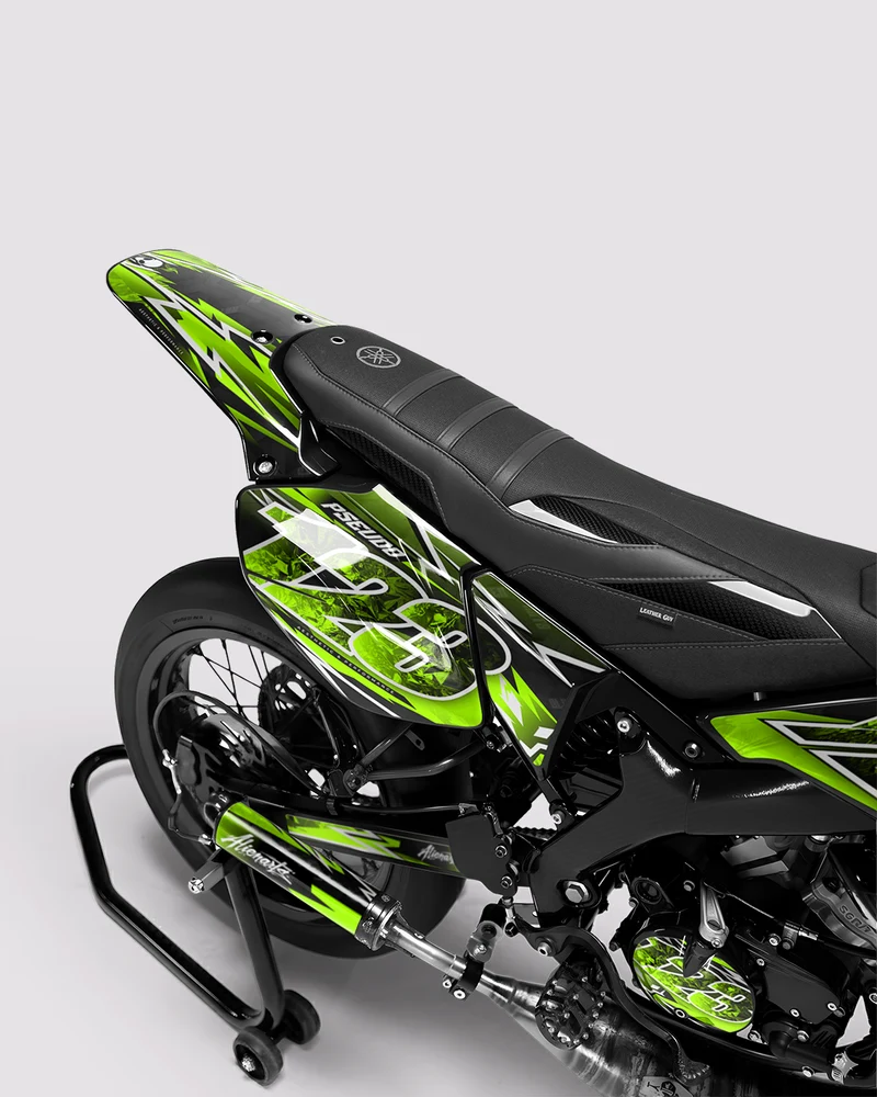 RAMPAGE - Kit deco YAMAHA DT 50cc - Vert