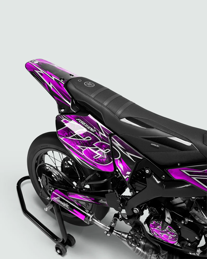 RAMPAGE - Kit deco YAMAHA DT 50cc - Rose