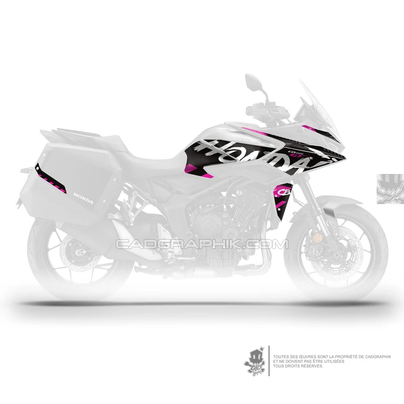 KIT DÉCO HONDA CB1000GT - OKÏDO PINK