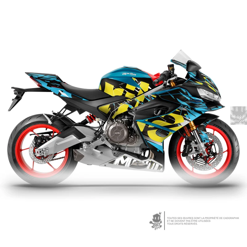 APRILIA KIT DÉCO - RS 660 - 101 YB - ONLY 50