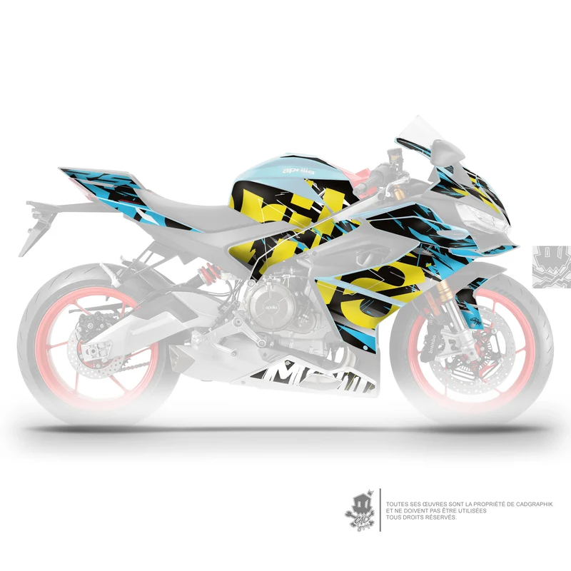 APRILIA KIT DÉCO - RS 660 - 101 YB - ONLY 50