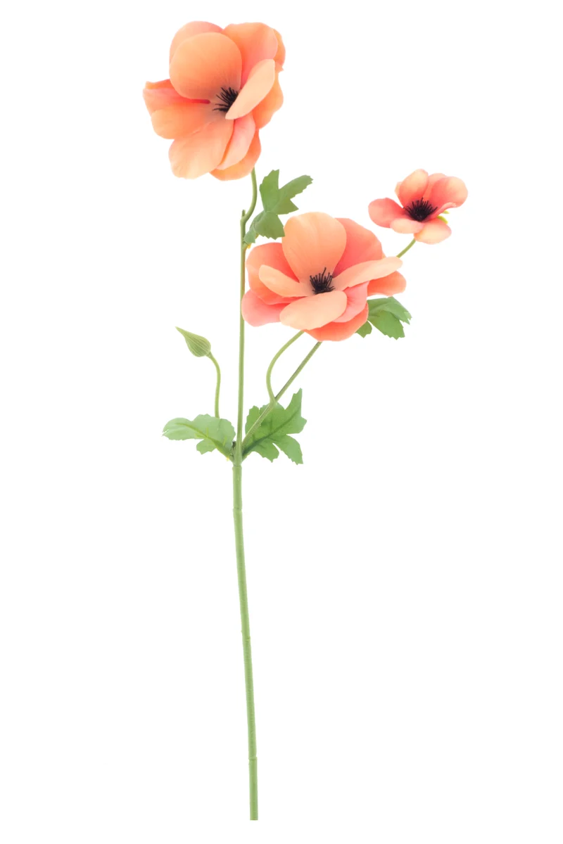 Künstlicher Mohn Rosa 60 cm