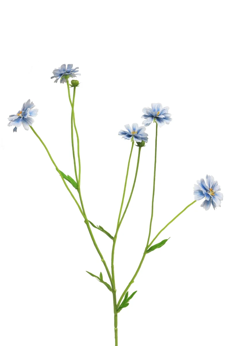 Kornblume Kunstblume 64 cm Blau