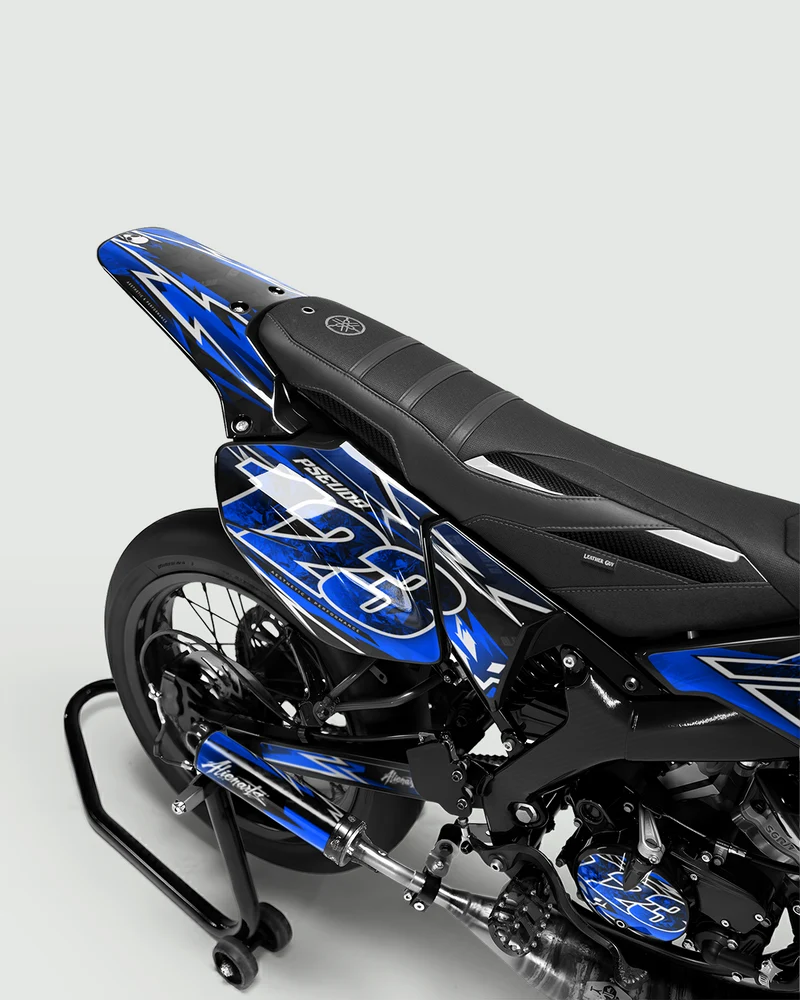 RAMPAGE - Kit deco YAMAHA DT 50cc - Bleu