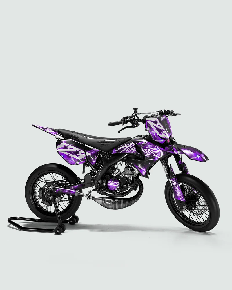 PLASMA - Kit deco YAMAHA DT 50cc - Violet