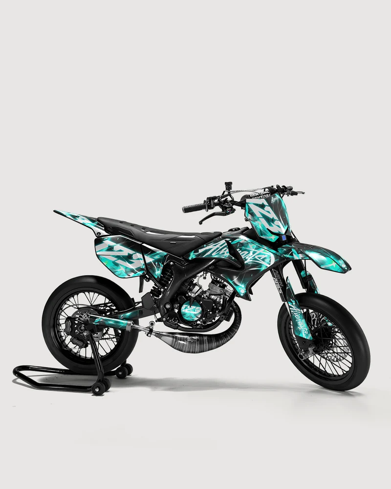 PLASMA - Kit deco YAMAHA DT 50cc - Turquoise