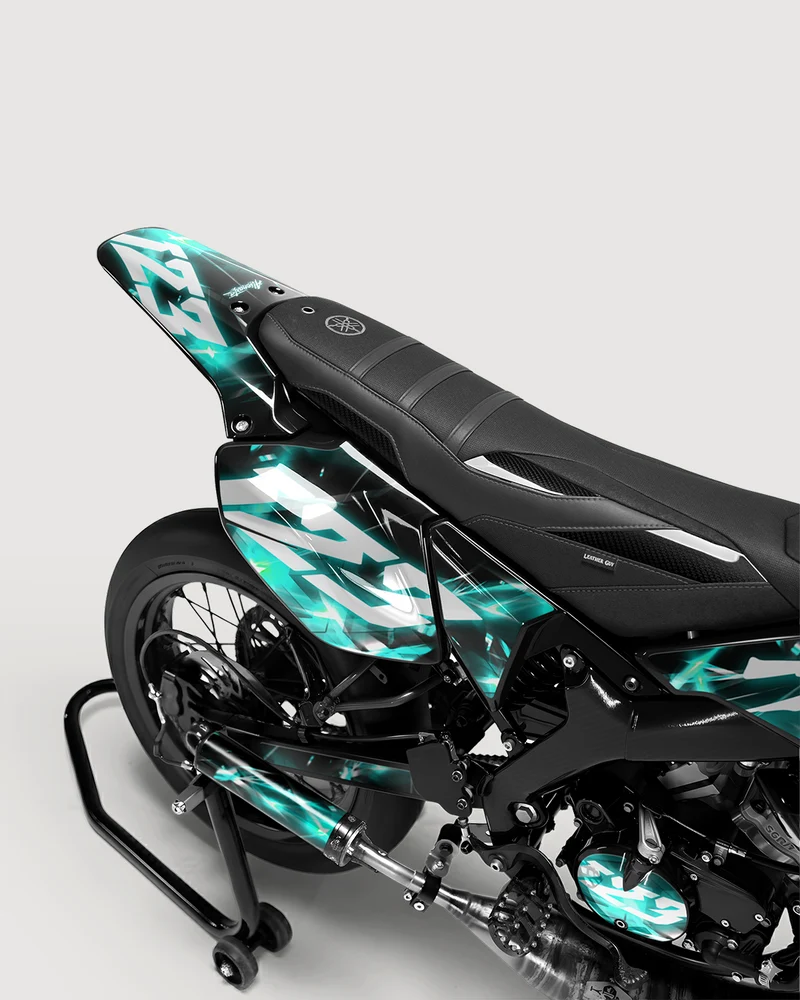 PLASMA - Kit deco YAMAHA DT 50cc - Turquoise