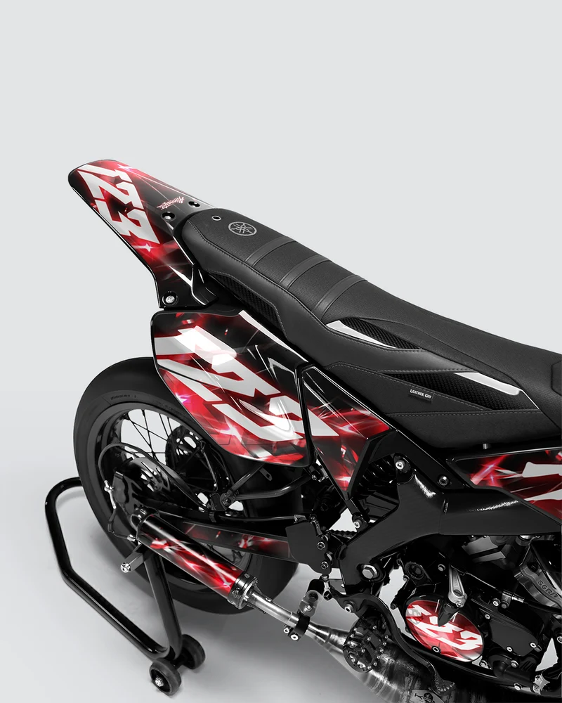 PLASMA - Kit deco YAMAHA DT 50cc - Rouge