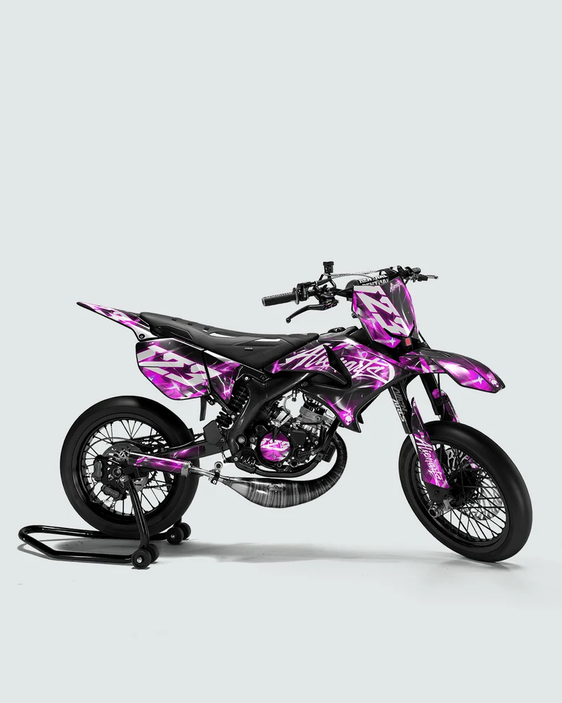 PLASMA - Kit deco YAMAHA DT 50cc - Rose