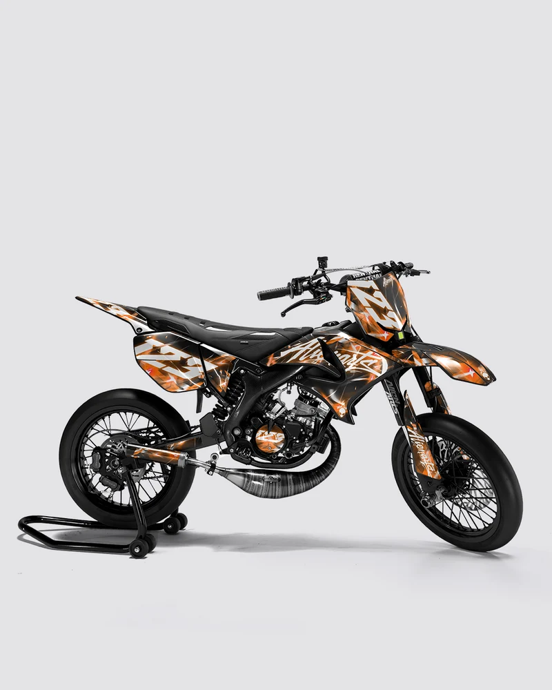 PLASMA - Kit deco YAMAHA DT 50cc - Orange