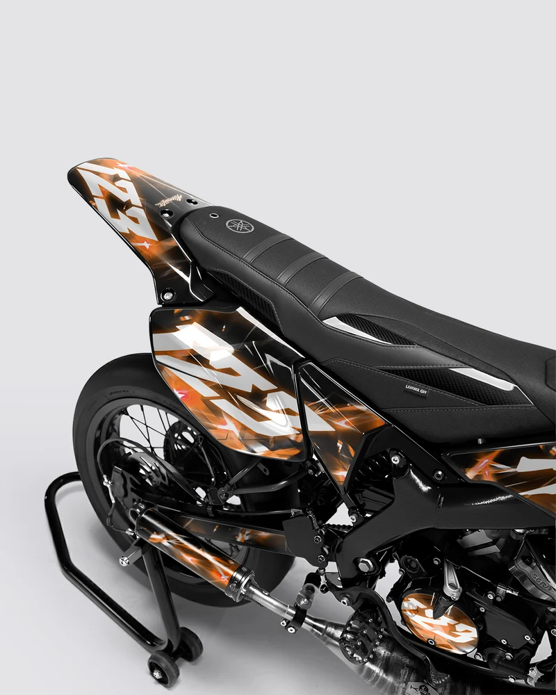PLASMA - Kit deco YAMAHA DT 50cc - Orange
