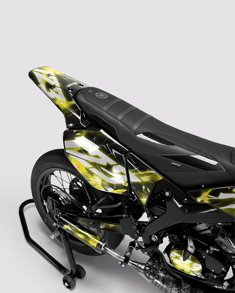 PLASMA - Kit deco YAMAHA DT 50cc - Jaune