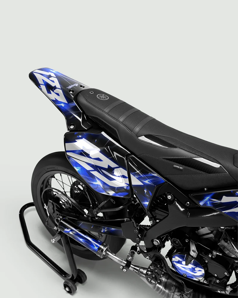 PLASMA - Kit deco YAMAHA DT 50cc - Bleu