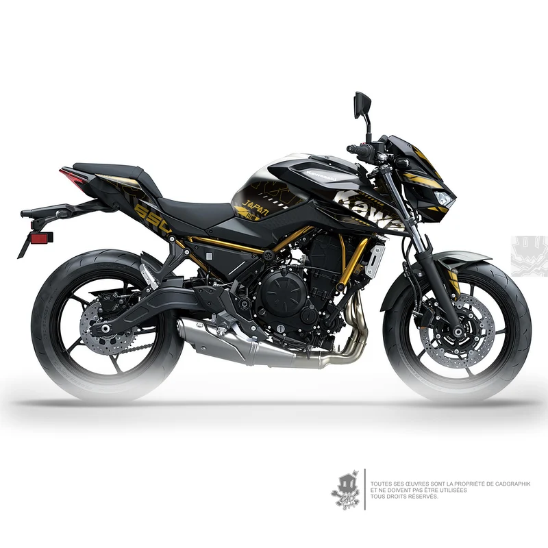 KIT DÉCO KAWASAKI Z650 GRUNGE - O