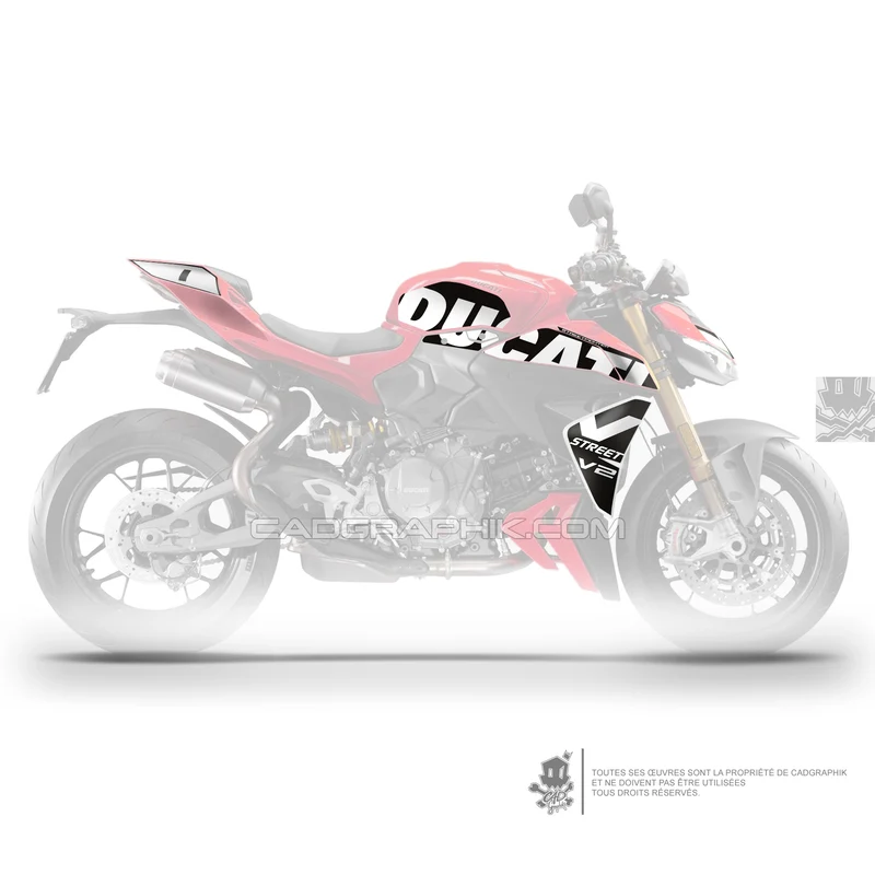 DUCATI KIT DÉCO – STREETFIGHTER V2 CLASSIX