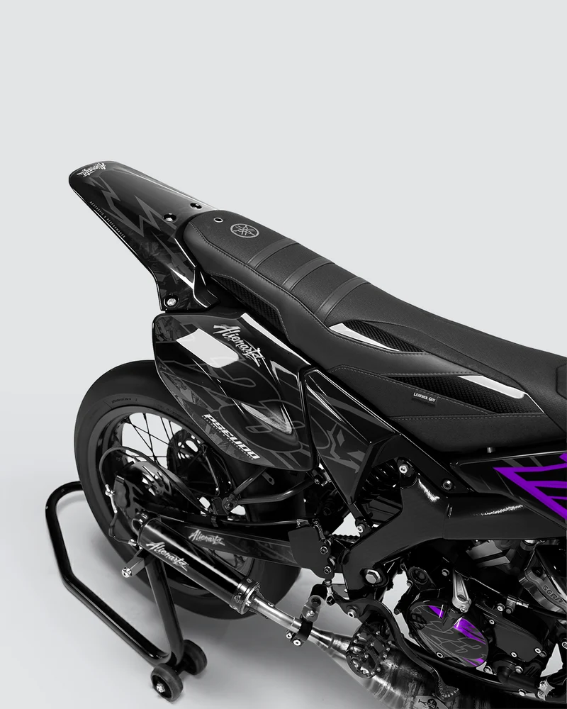 NEMESIS - Kit deco YAMAHA DT 50cc - Violet