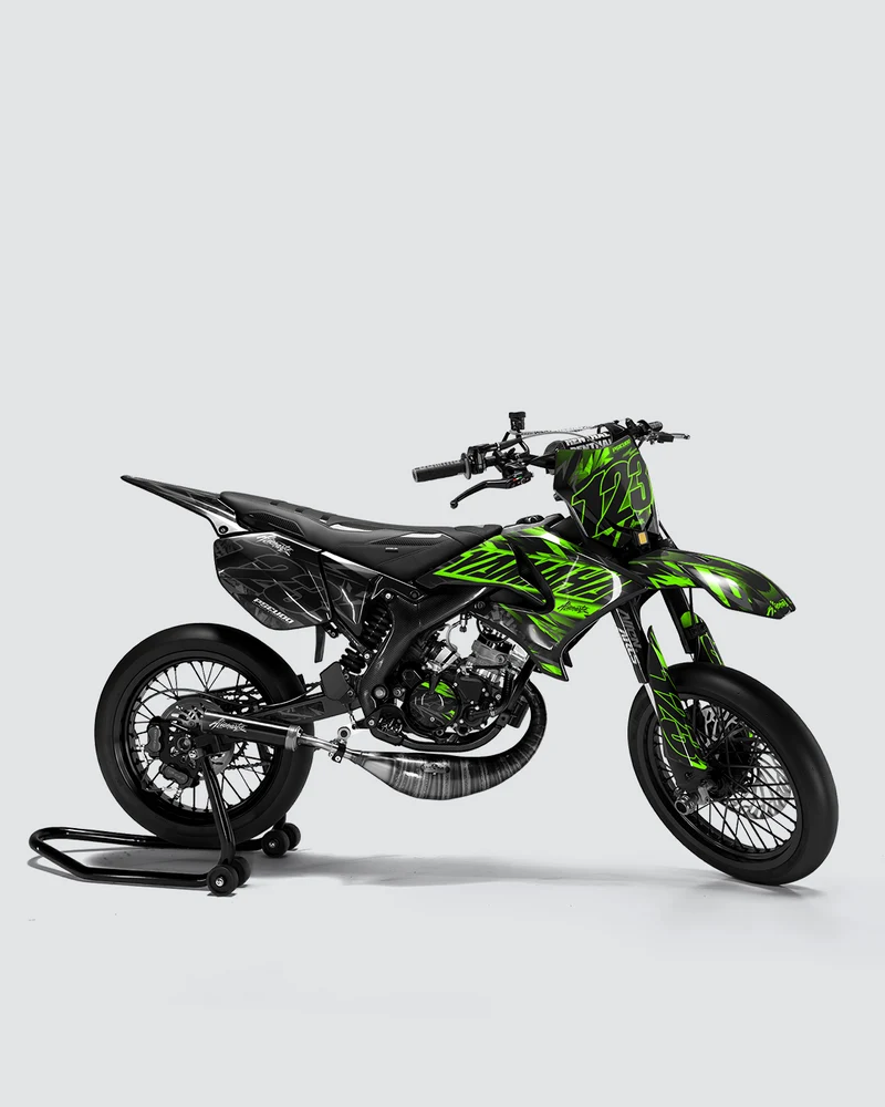 NEMESIS - Kit deco YAMAHA DT 50cc - Vert