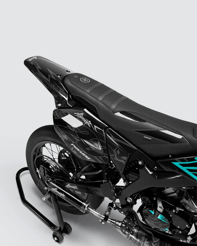 NEMESIS - Kit deco YAMAHA DT 50cc - Turquoise