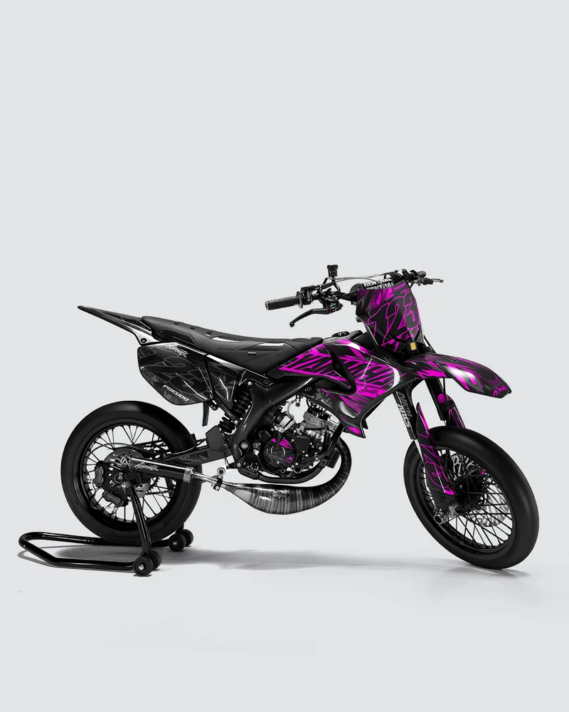 NEMESIS - Kit deco YAMAHA DT 50cc - Rose