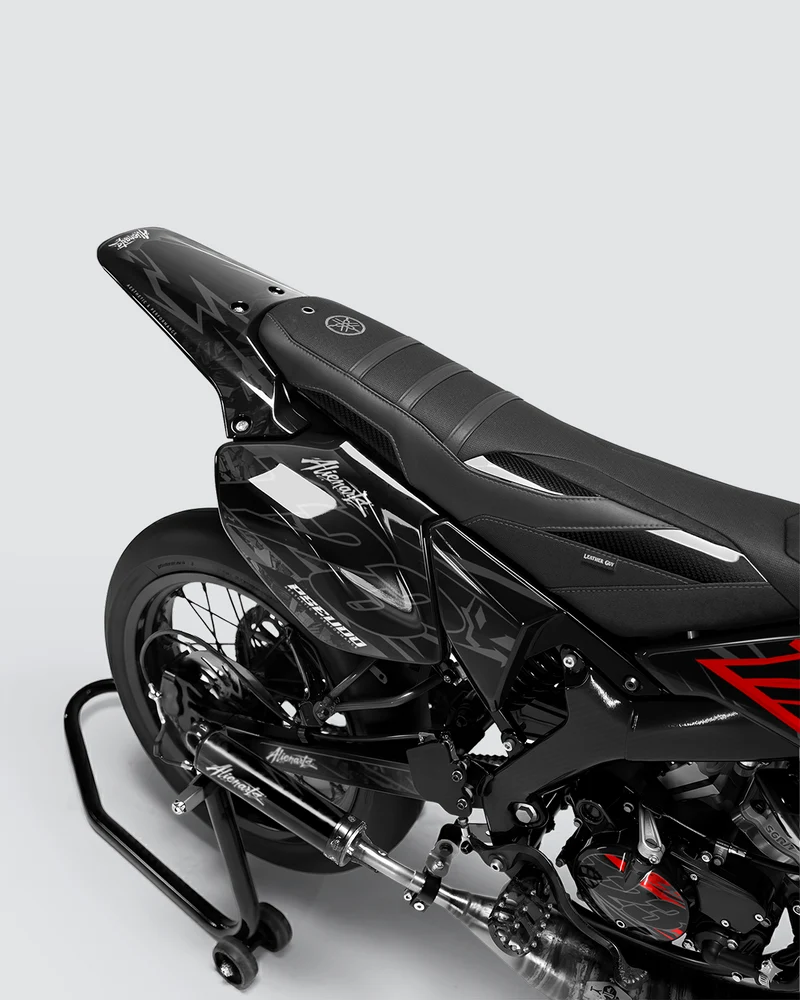 NEMESIS - Kit deco YAMAHA DT 50cc - Rouge