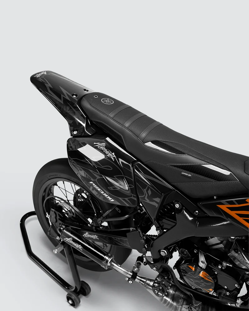 NEMESIS - Kit deco YAMAHA DT 50cc - Orange