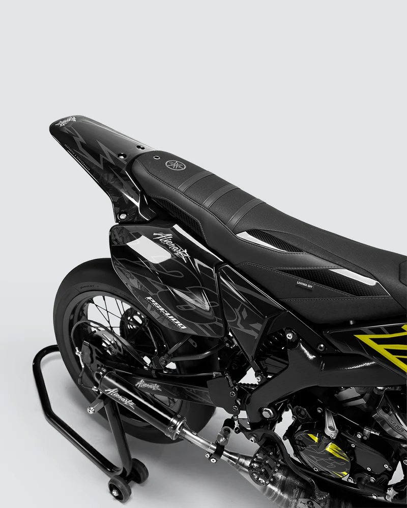 NEMESIS - Kit deco YAMAHA DT 50cc - Jaune