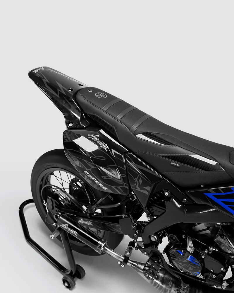 NEMESIS - Kit deco YAMAHA DT 50cc - Bleu