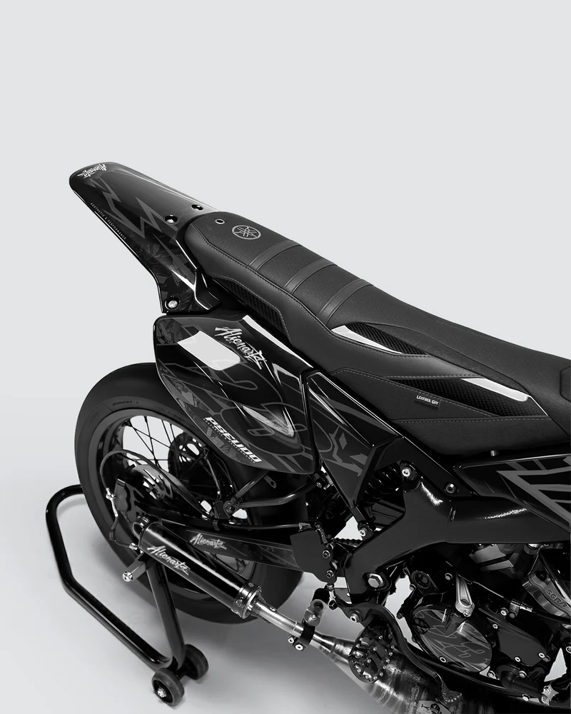 NEMESIS - Kit deco YAMAHA DT 50cc - Blanc