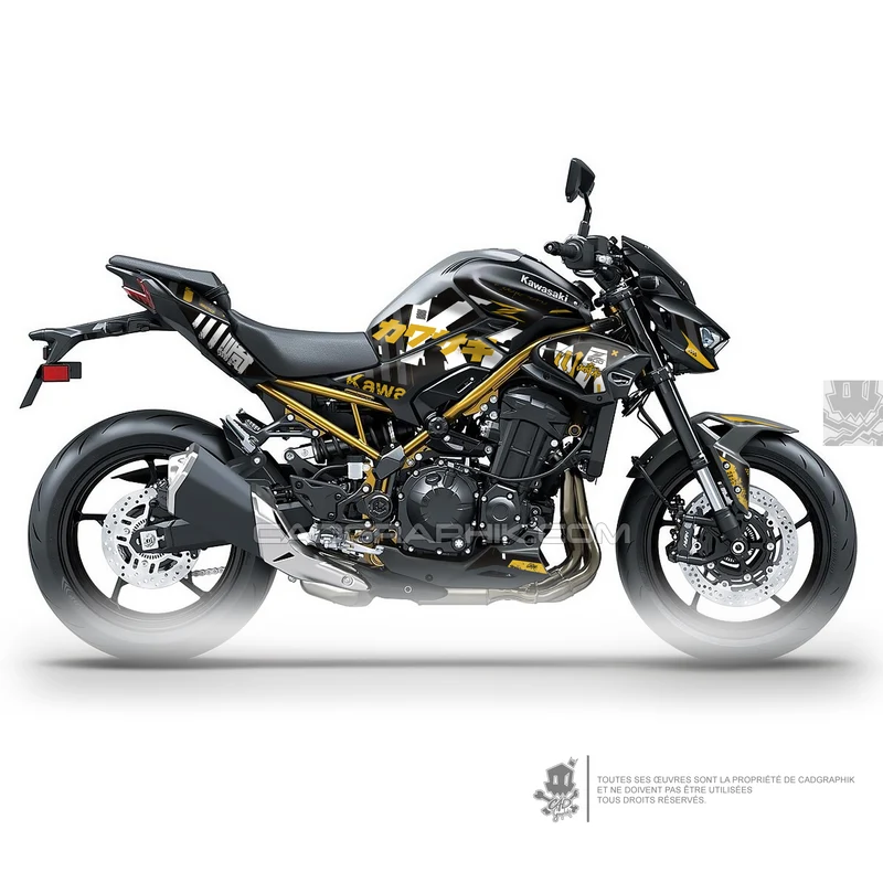KIT DÉCO KAWASAKI Z900 AÏKO - O