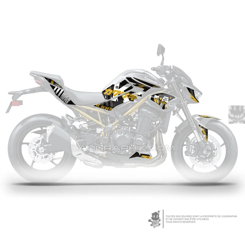 KIT DÉCO KAWASAKI Z900 AÏKO - O