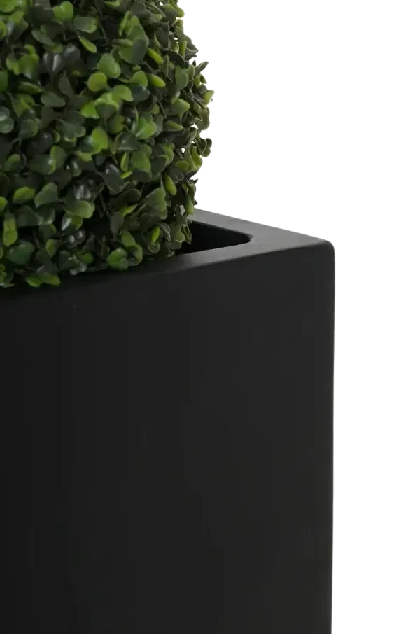 Pflanztopf Arven schwarz | 50x50