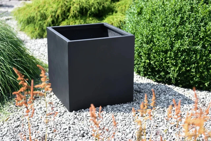 Pflanztopf Arven schwarz | 40x40
