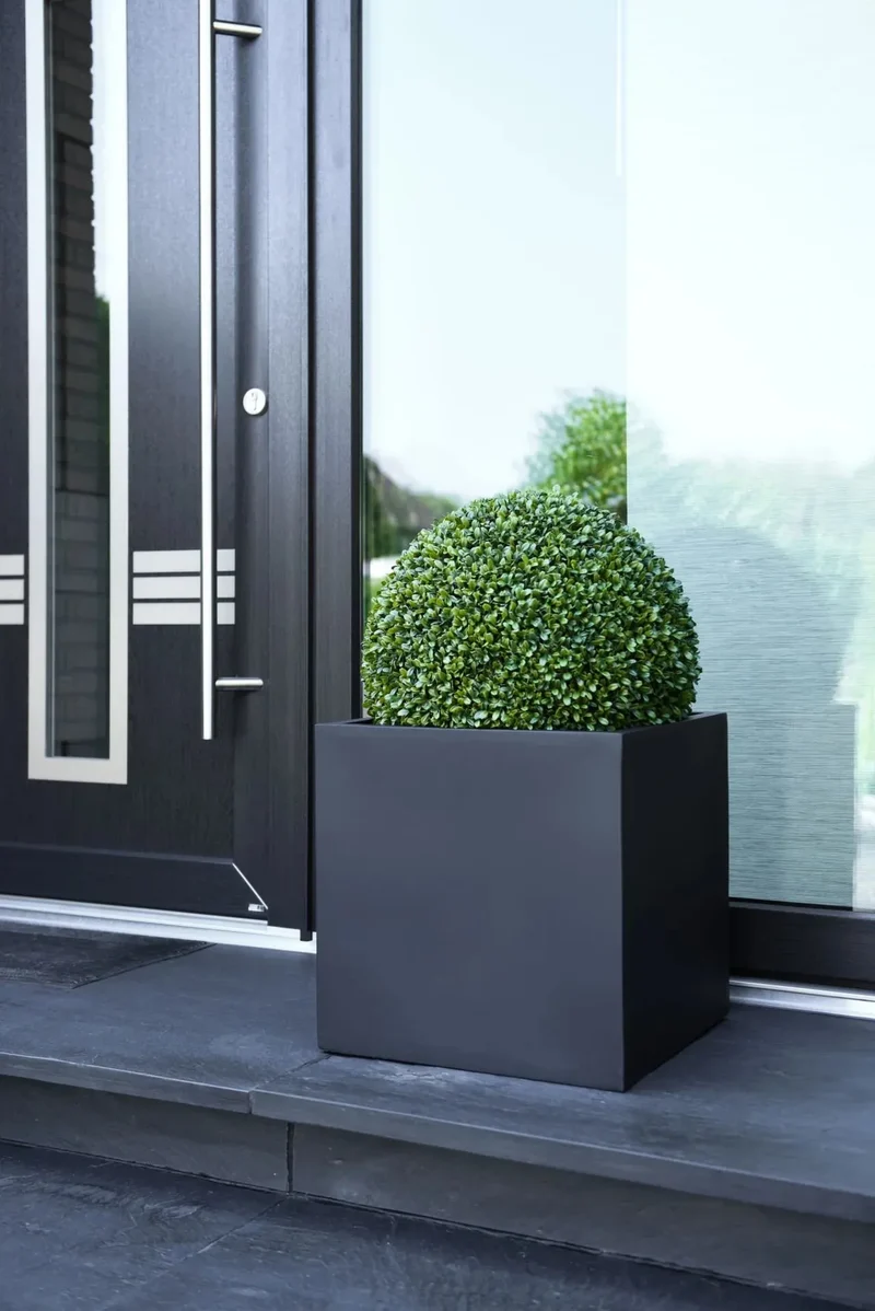 Pflanztopf Arven schwarz | 40x40