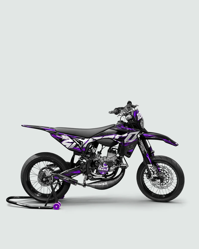 STORMX - Kit deco SHERCO 50cc - Violet